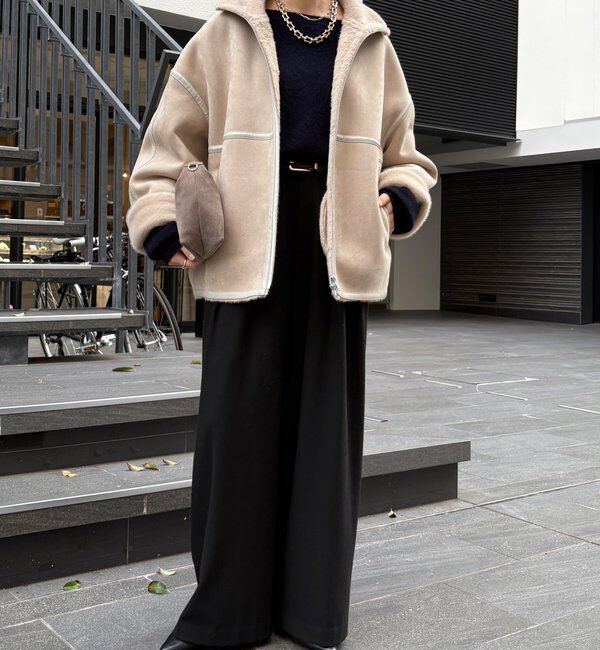  「フェイクムートンショートコート」|その他|