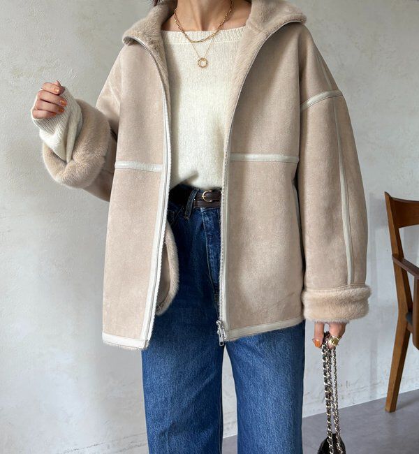  「フェイクムートンショートコート」|その他|