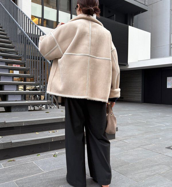  「フェイクムートンショートコート」|その他|