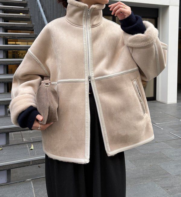  「フェイクムートンショートコート」|その他|