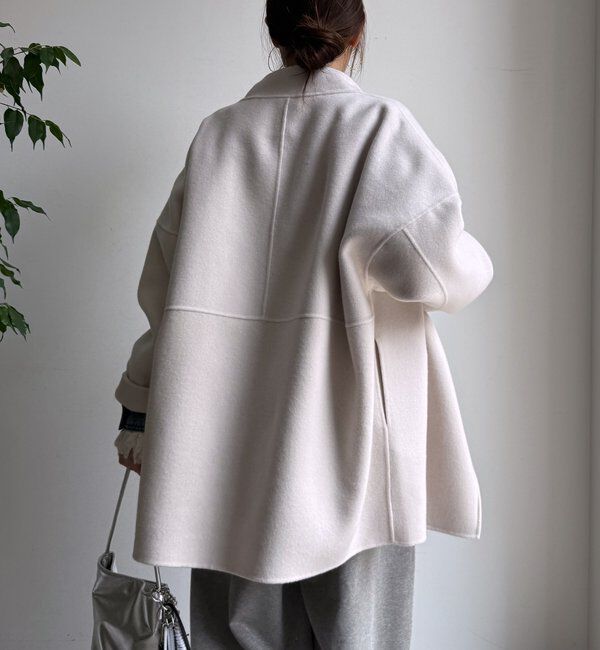  「ハンドメイドミドル丈コート」|その他|