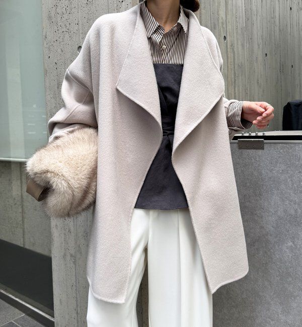  「ハンドメイドミドル丈コート」|その他|