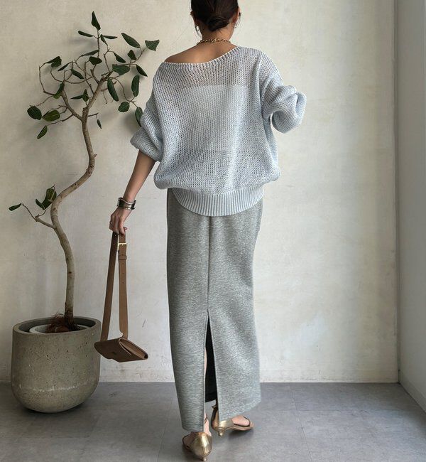  「【新色追加！】コットンローゲージプルオーバー」|ニット・セーター|