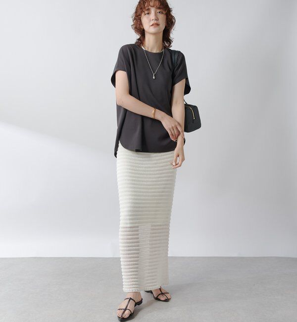  「【ベストセラー】ダンボールフレンチプルオーバー」|Tシャツ・カットソー|