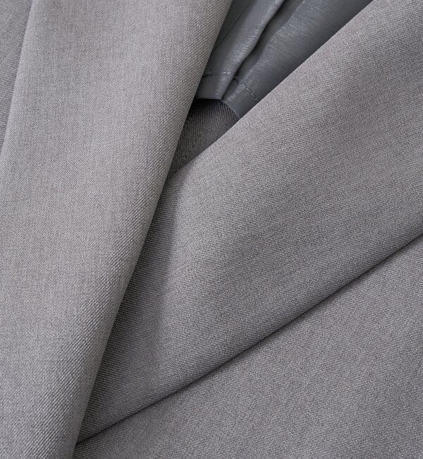  「【軽い着心地】ピーチツイルピークドラペルジャケット」|テーラードジャケット|