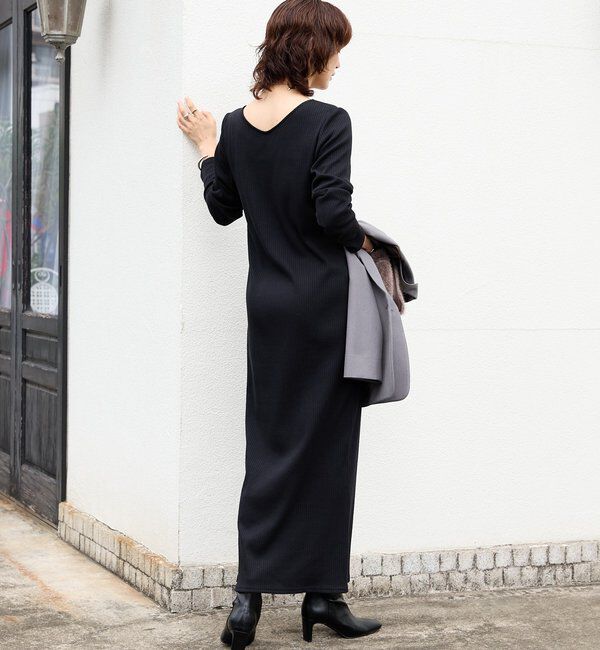  「【全骨格細見え】NEW2WAYロングリブワンピース」|ワンピース|