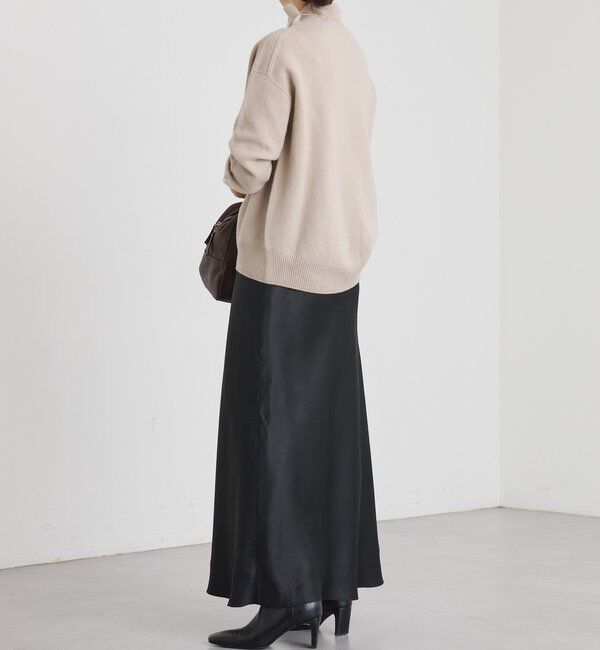  「【5色展開/万能トップス】ウール100NEWボトルネックニット」|ニット・セーター|