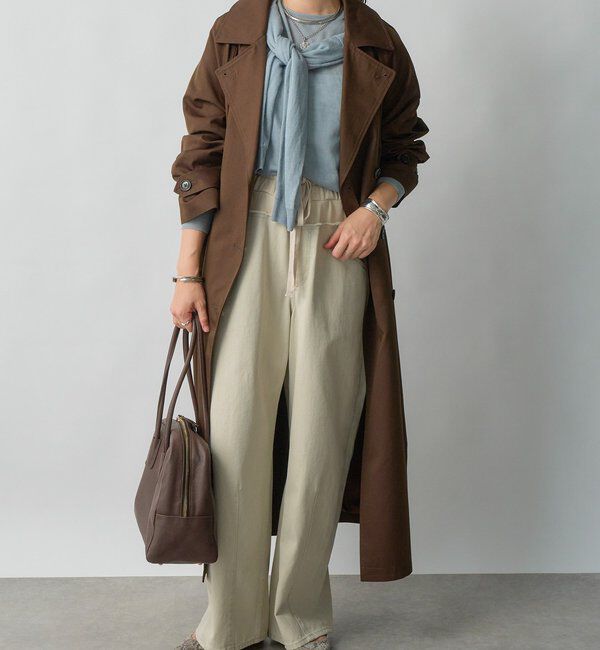  「【MONN.:.(モン)】オープンカラーコート」|その他|