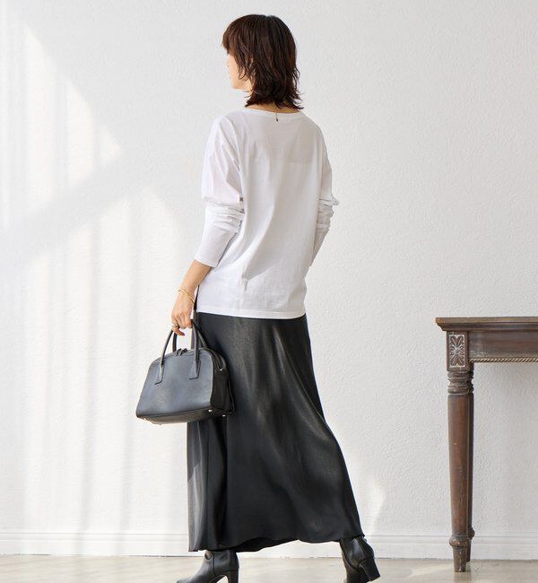  「【インナーとしても◎】PHOTO long Tee」|Tシャツ・カットソー|