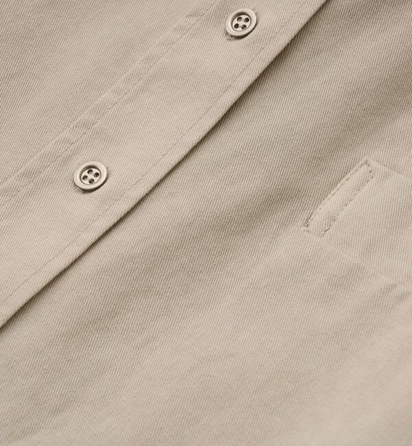  「【セットアップ着用可能】ガーメントダイコットンツイルシャツ」|シャツ・ブラウス|