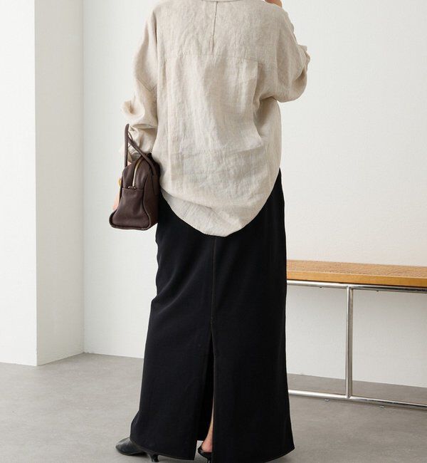  「予約【イージーな着心地】スエットロングスカート」|スカート|