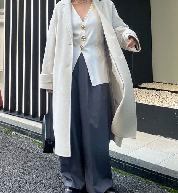  「ビジューVネックカーディガン」|ニット・セーター|