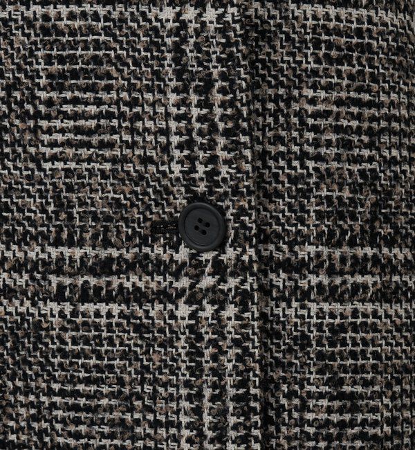  「【HERITANOVUM】 ツィードショールカラーショートコート」|その他|