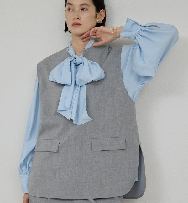  「【セットアップ対応】スキッパージレ」|シャツ・ブラウス|