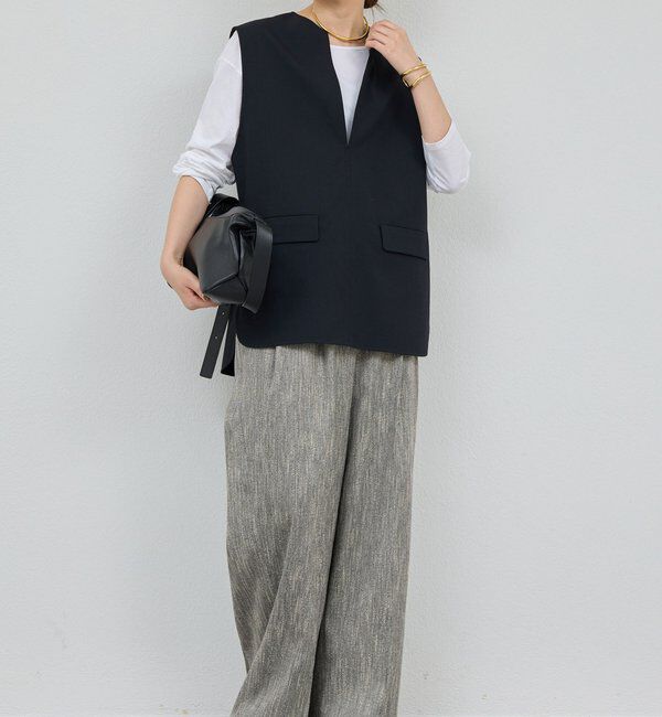  「【セットアップ対応】スキッパージレ」|シャツ・ブラウス|