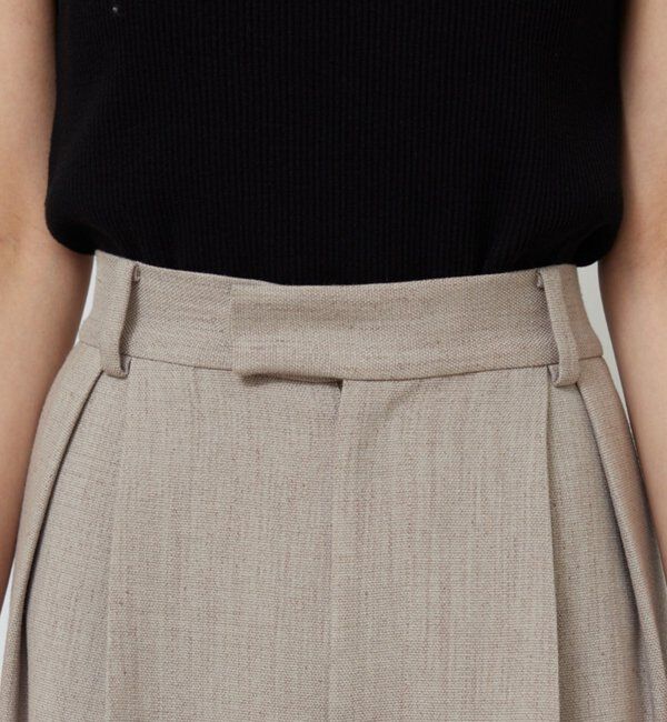  「【セットアップ対応】ダブルクロスワイドパンツ」|チノ|