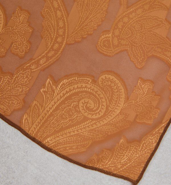  「シフォンジャガードスカーフ」|バンダナ・スカーフ|