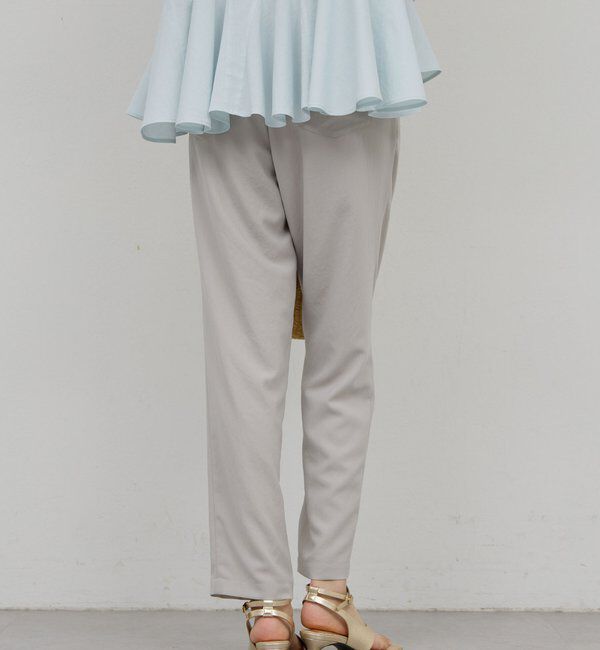  「ライトジャージーテーパードパンツ」|チノ|