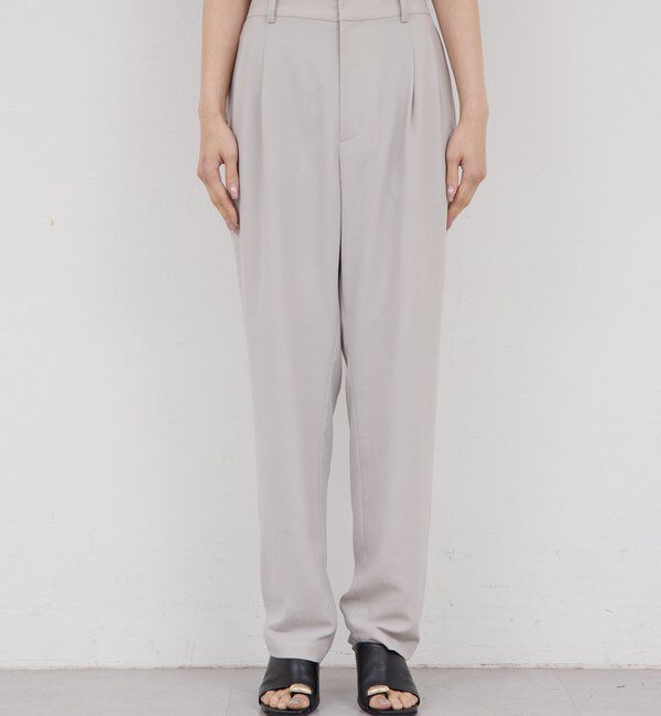  「ライトジャージーテーパードパンツ」|チノ|