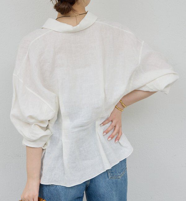  「【WEB限定】【大人気につきリバイバル】ウエストシェイプシャツ」|シャツ・ブラウス|