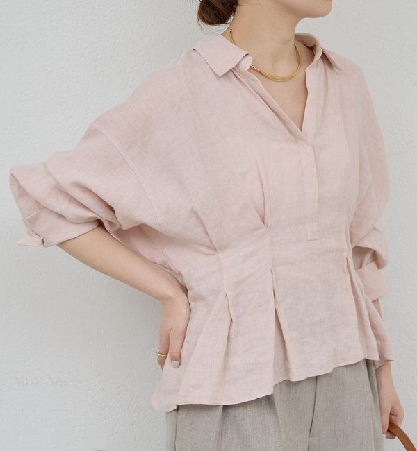  「【WEB限定】【大人気につきリバイバル】ウエストシェイプシャツ」|シャツ・ブラウス|