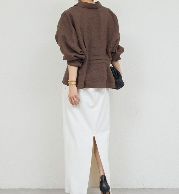  「【WEB限定】【大人気につきリバイバル】ウエストシェイプシャツ」|シャツ・ブラウス|