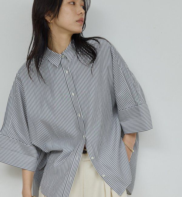  「ハーフスリーブシャツ」|シャツ・ブラウス|