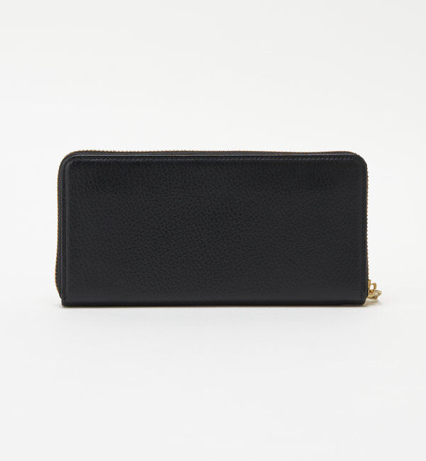  「モノグラムプレートラウンドジップウォレット」|財布|