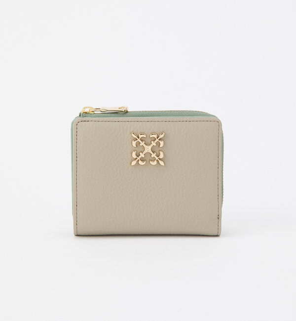  「モノグラムプレートハーフウォレット」|財布|