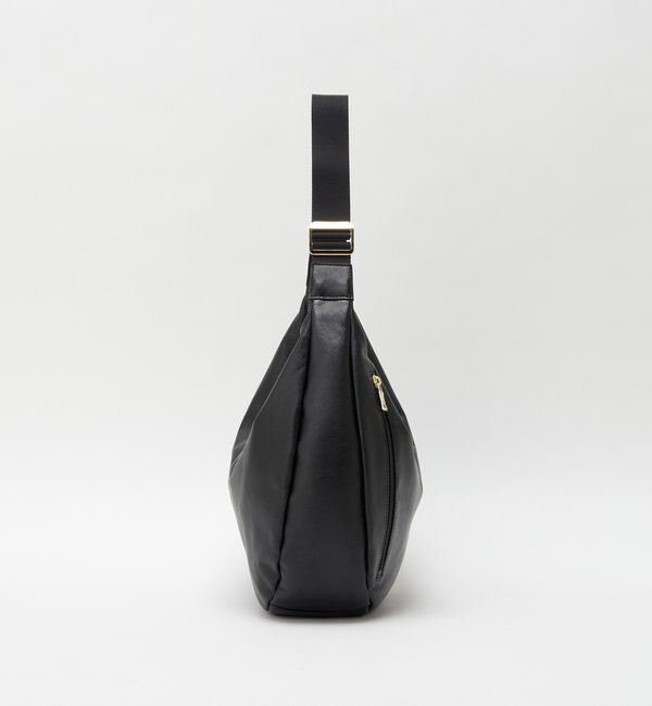  「ソフトレザーラウンドビッグショルダーバッグ」|ショルダー・メッセンジャー|