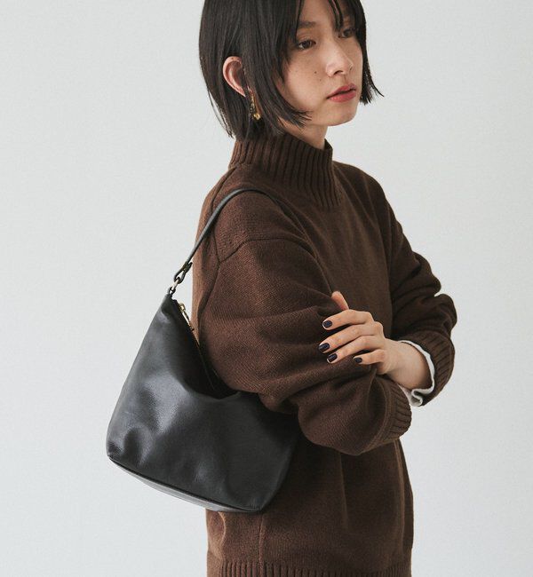  「ソフトレザーシンプルショルダーバッグ 」|ショルダー・メッセンジャー|