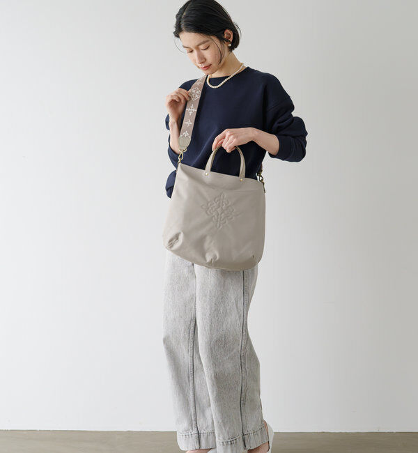 「スリム2WAYトートバッグ <ナイロン>」|トートバッグ|