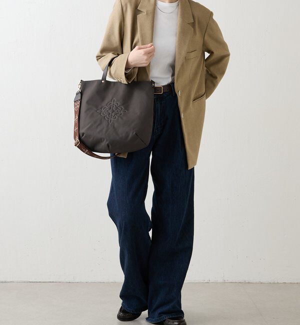  「スリム2WAYトートバッグ <ナイロン>」|トートバッグ|