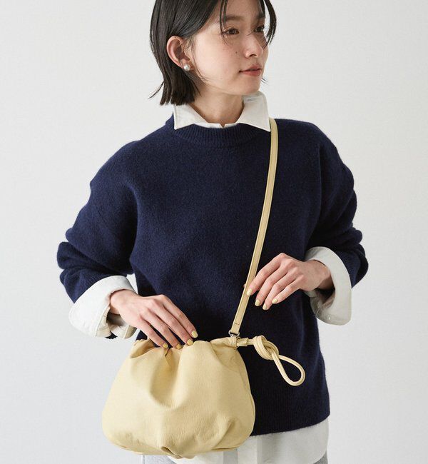  「レザー巾着4WAYショルダーバッグ」|ショルダー・メッセンジャー|