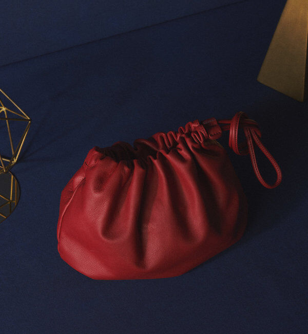  「レザー巾着4WAYショルダーバッグ」|ショルダー・メッセンジャー|