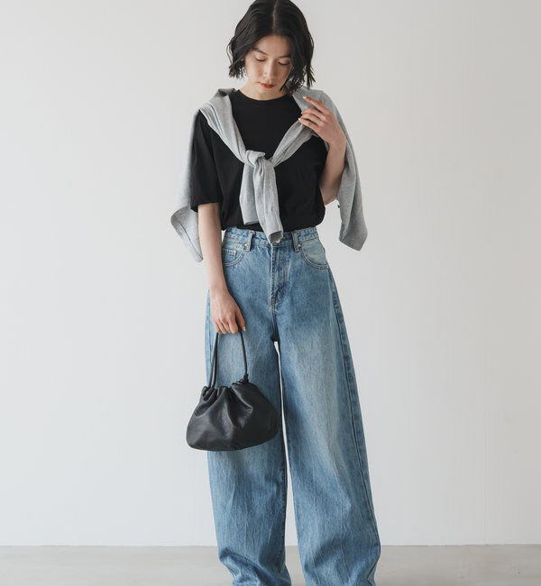  「レザー巾着4WAYショルダーバッグ」|ショルダー・メッセンジャー|