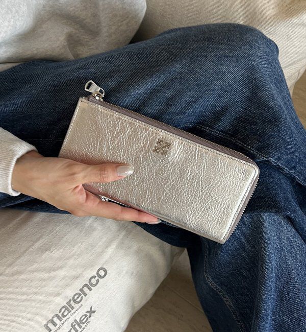  「ミニモノグラムプレートロングウォレット」|財布|