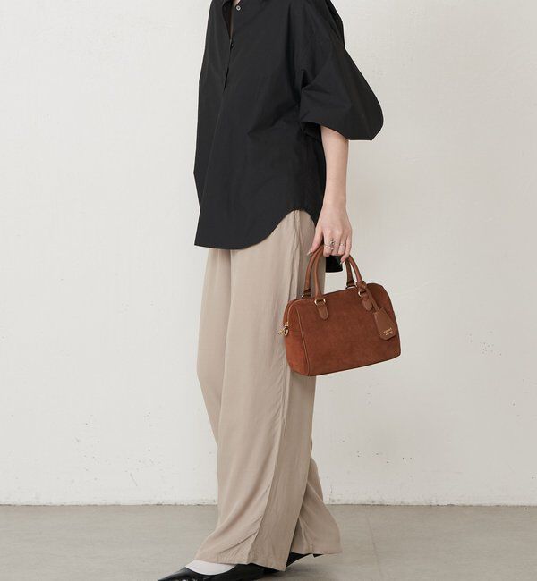  「スエード2WAYミニボストンバッグ」|ボストンバッグ|