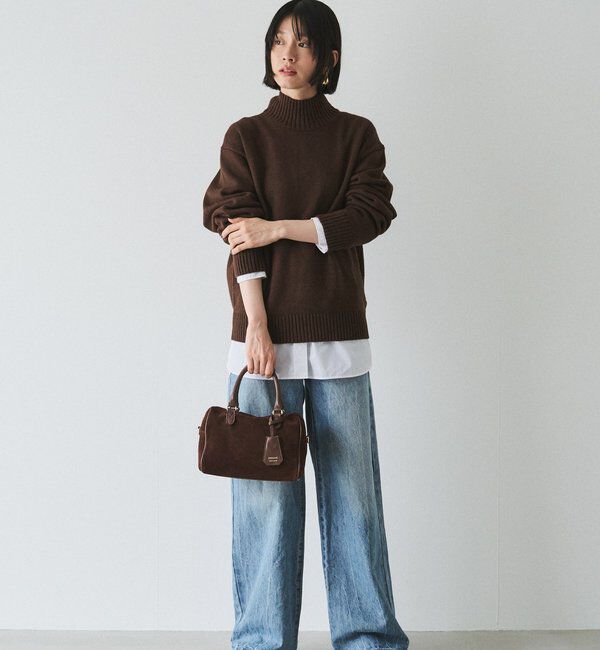  「スエード2WAYミニボストンバッグ」|ボストンバッグ|