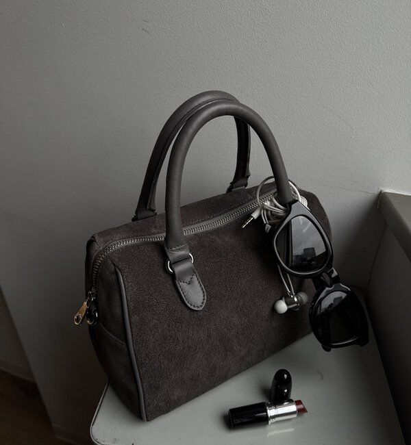  「スエード2WAYミニボストンバッグ」|ボストンバッグ|