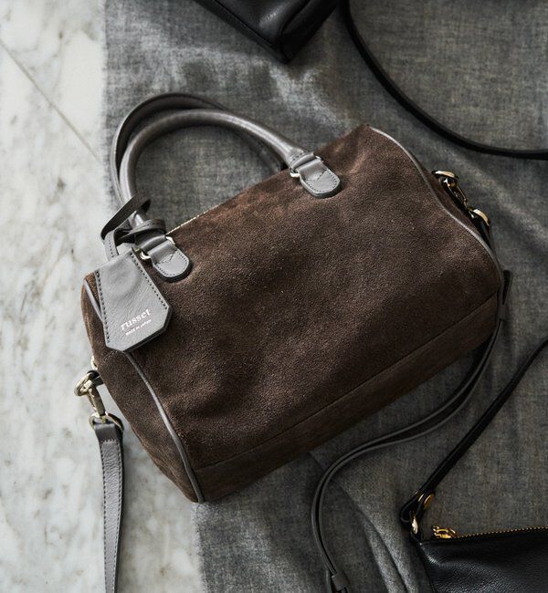  「スエード2WAYミニボストンバッグ」|ボストンバッグ|