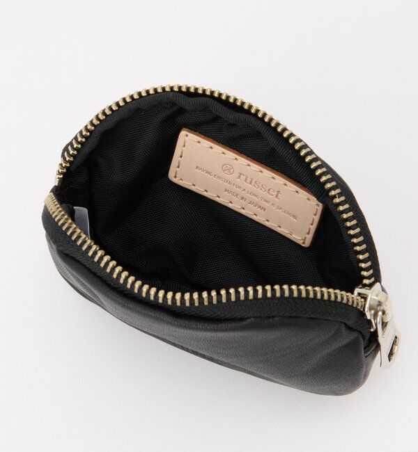  「ソフトレザーカラビナ付き横長ポーチ」|その他|