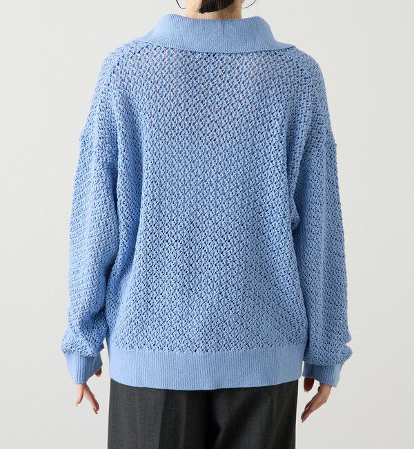  「スキッパーニット」|カーディガン|