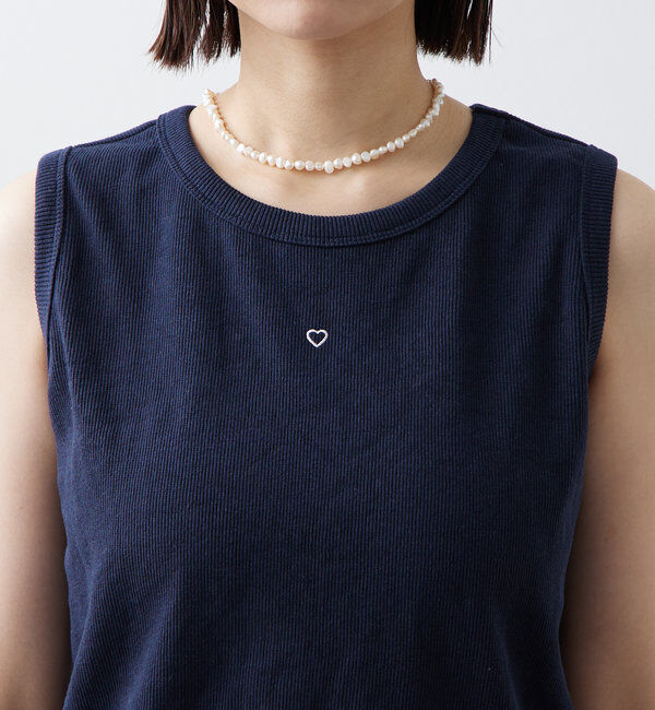  「テレコスリーブレスT」|キャミソール|