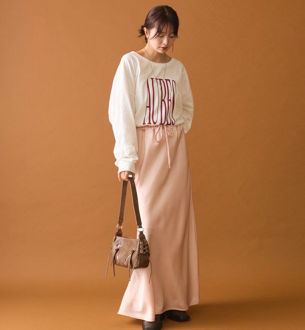  「サテンマーメイドスカート」|スカート|