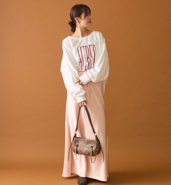  「BIGロゴロングTシャツ」|Tシャツ・カットソー|