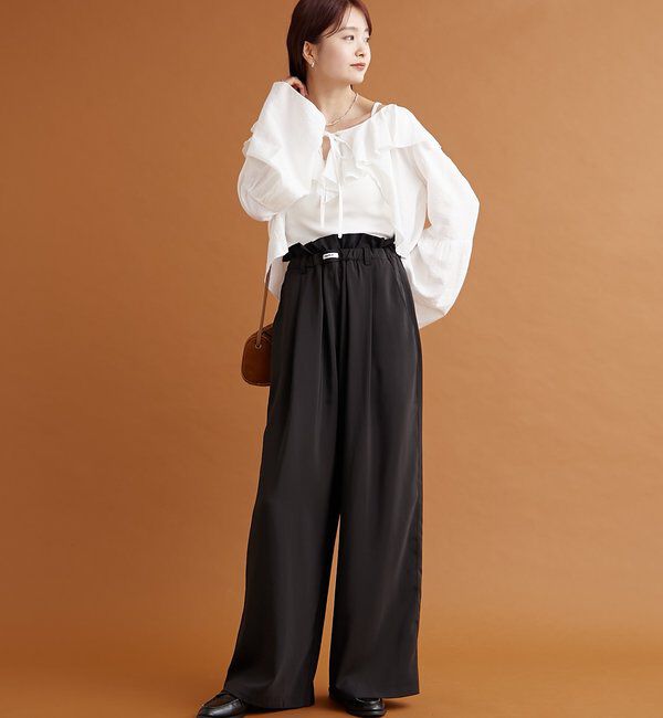  「ラッフルボレロブラウス」|シャツ・ブラウス|