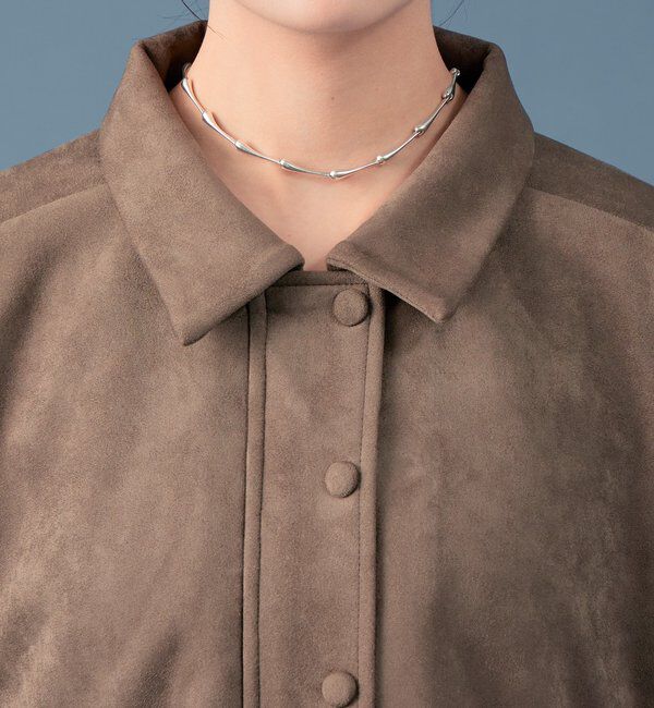  「フェイクスウェードショートブルゾン」|その他|