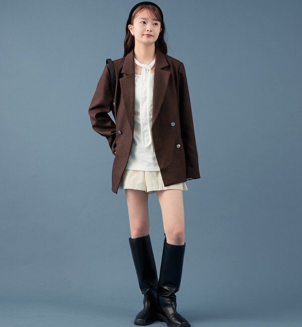  「ボウタイカットソー」|Tシャツ・カットソー|