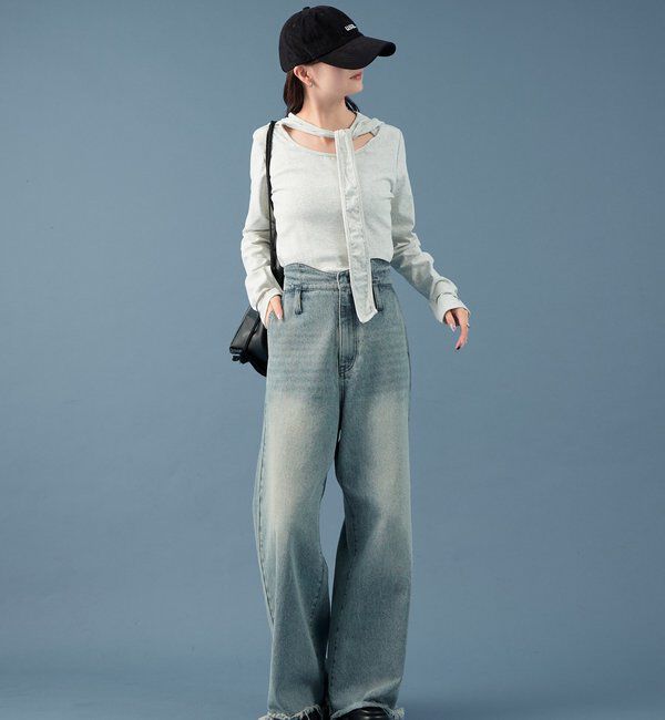  「ボウタイカットソー」|Tシャツ・カットソー|